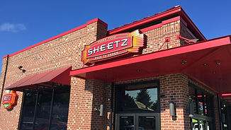 Exterior of Sheetz building