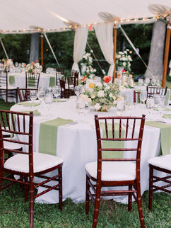 Centerpiece for Goodstone Inn wedding