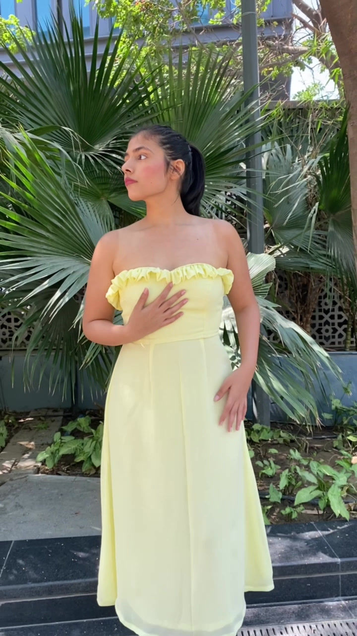 Thumbnail: Butter Yellow Dress