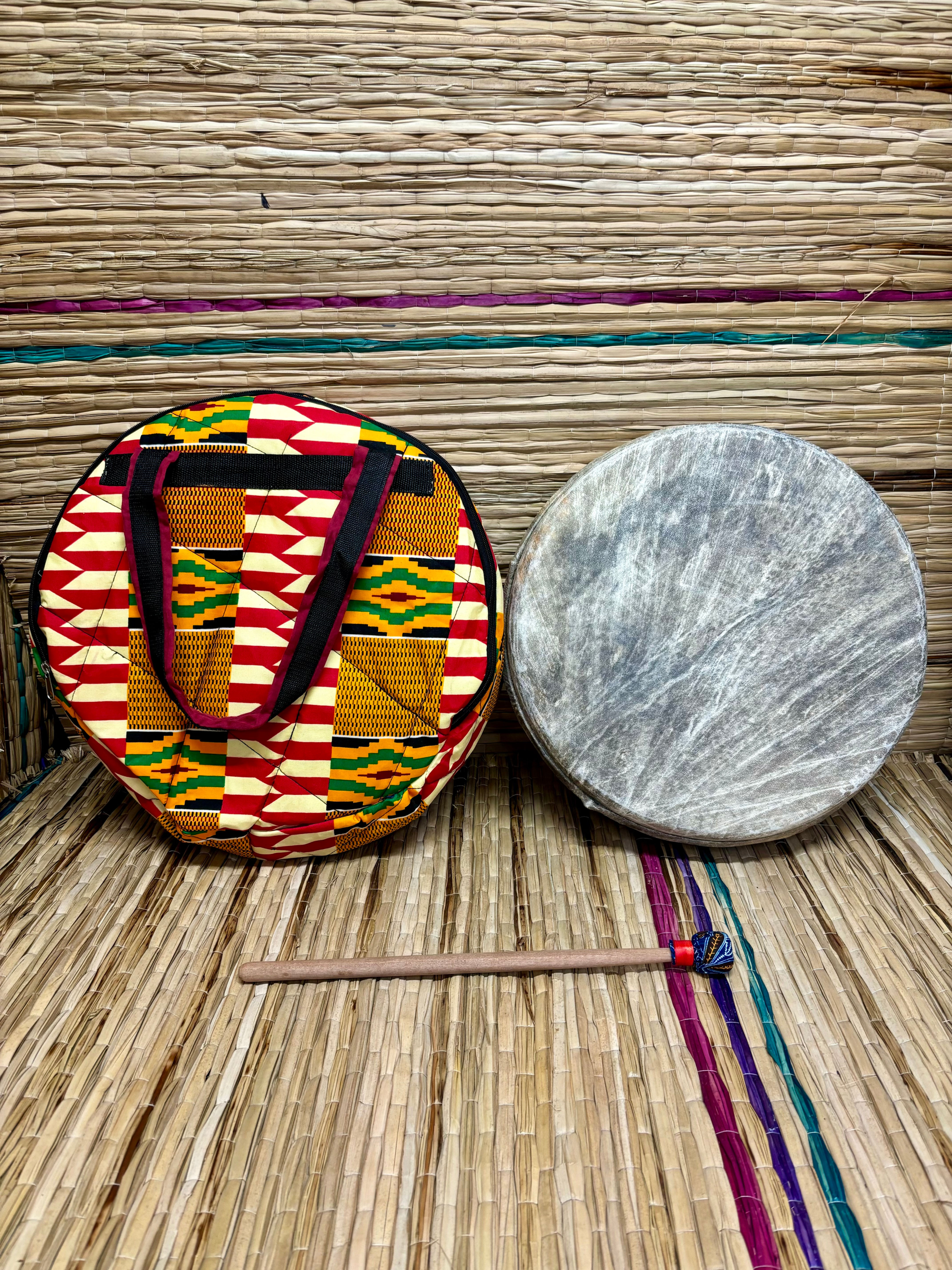 15-Inch Handmade Shamanic Drum Bag