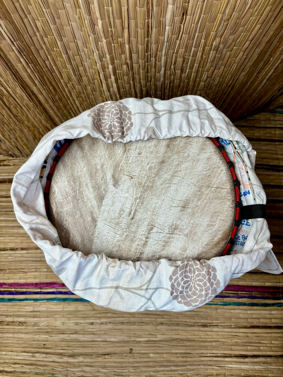 Thumbnail: 13-Inch Handmade Djembe Drum Bag