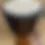 Thumbnail: 13-Inch Authentic Professional Djembe Drum