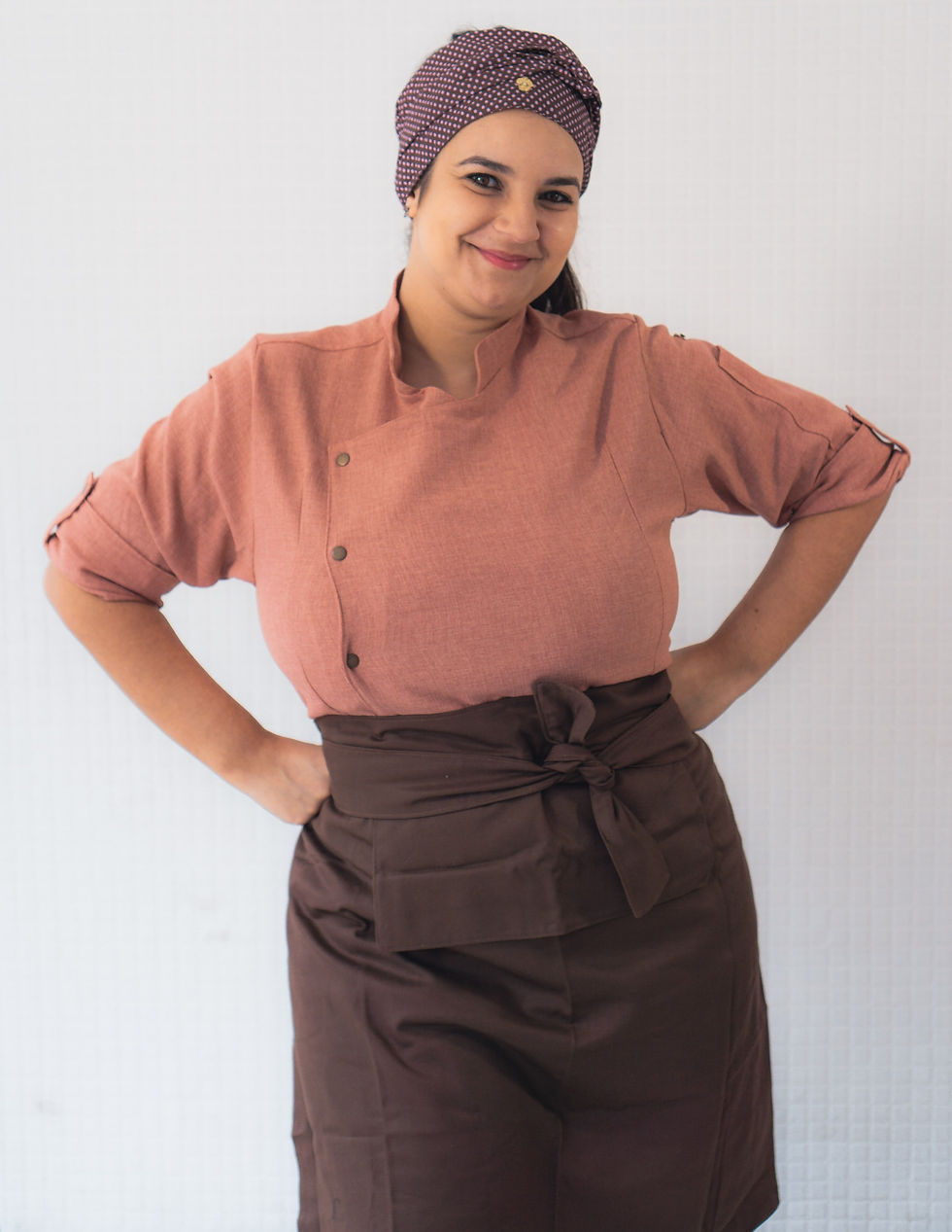 Dolmã de linho rústico