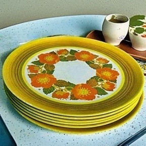 Melmac plates