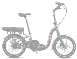 Compacte elektrische vouwfiets verkrijgbaar bij Branders Bike