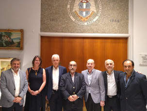 Encuentro entre representantes de IARA y Gabriel Fuks