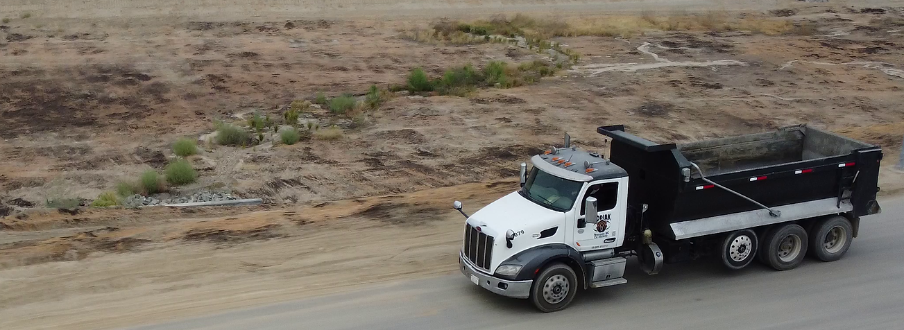 Kodiak company driver driving down Centennial Corridor