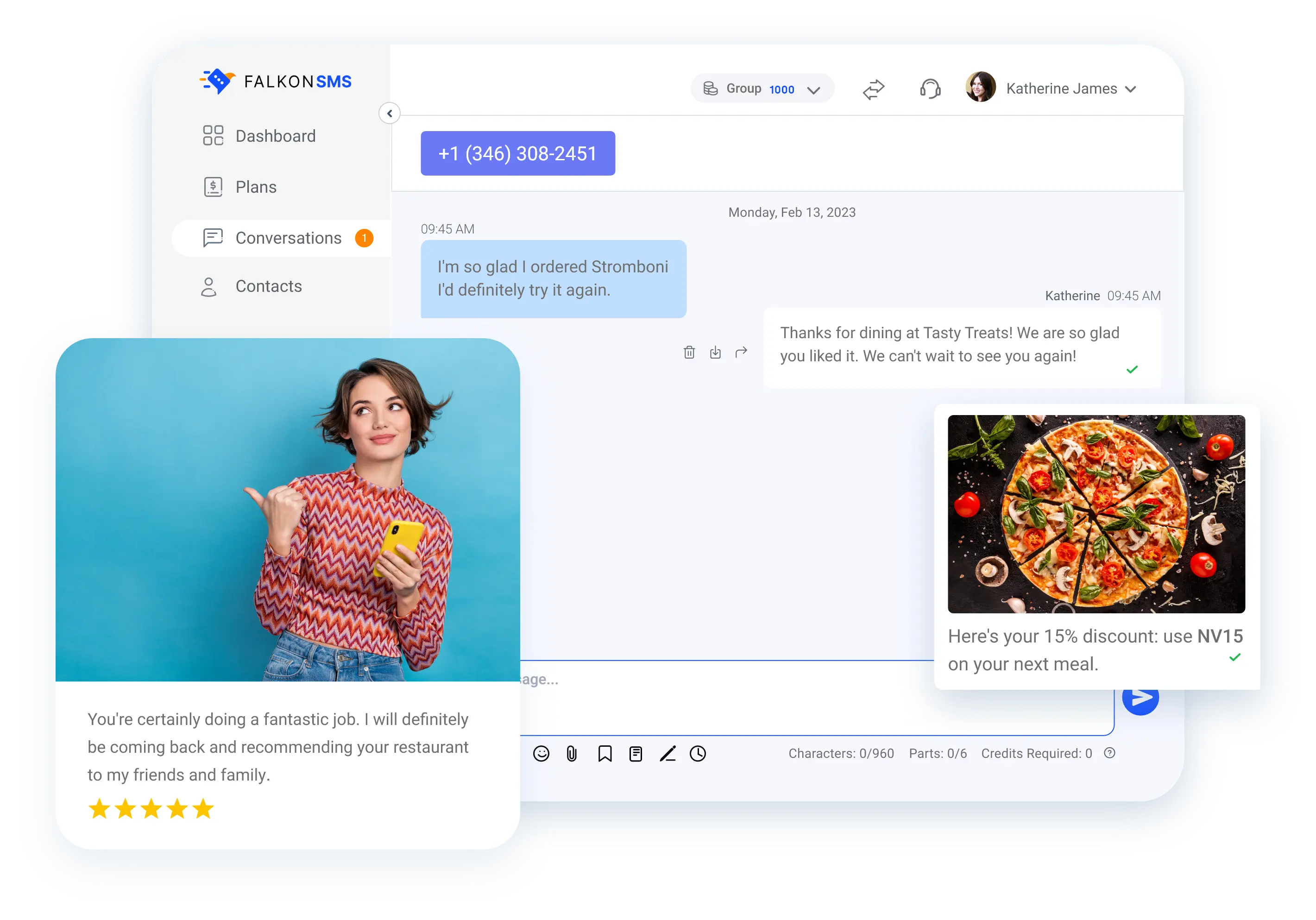 Add Landline Texting Capability for Any Business - Falkon SMS