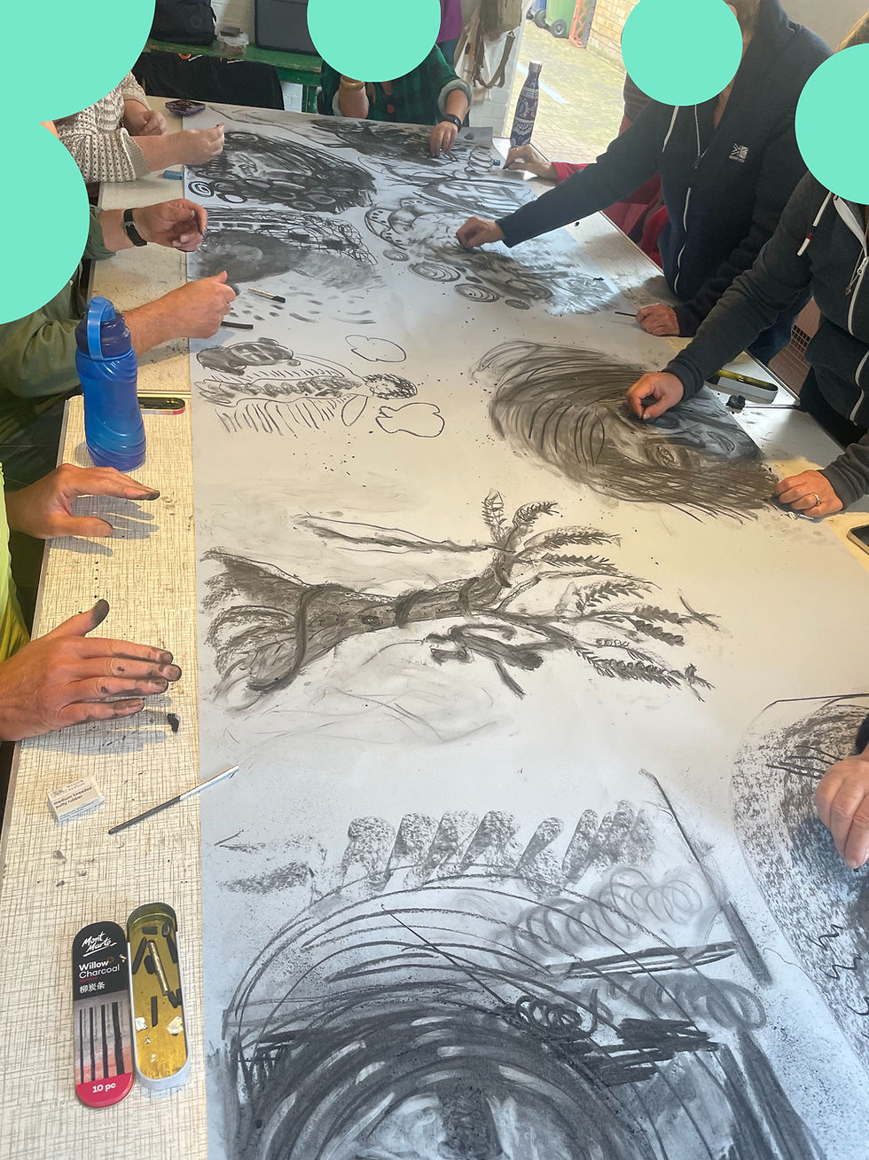 Team building art workshops in Cambridgeshire