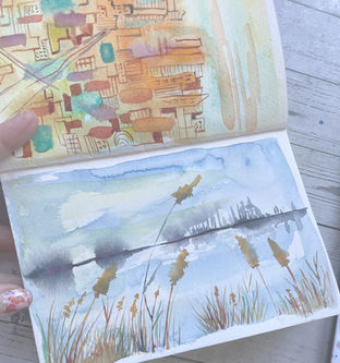 Explore Your Creativity with Simple Art Exercises You do not need fancy materials to enjoy making art every day. Even a small sketchbook, a pen, and a few watercolours can help you start a daily art practice. Simple exercises, like drawing objects around you, creating a colourful abstract, or experimenting with shapes and lines, are perfect for beginners. Daily art is not about perfection. It is about exploration, mindfulness, and joy. When you draw or paint each day, you train your eye, hand, and imagination. You begin to notice the world in new ways – the light on a leaf, the curve of a cup, the colours in a sunset. Even short sessions, just five or ten minutes, make a difference. Over time, these small moments accumulate into a meaningful visual diary, showing your growth, your discoveries, and your unique artistic voice. For more guidance and inspiration, check out my blogpost on building a daily art practice.