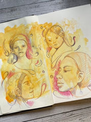Embark on a creative journey with Makings and Musings! Join our welcoming community of women, aged 35-60, new to art, in live monthly sessions. Paint, draw, and sketchbook together, embracing a relaxing and inclusive atmosphere. Let's build confidence and create art without the pressure of perfection.