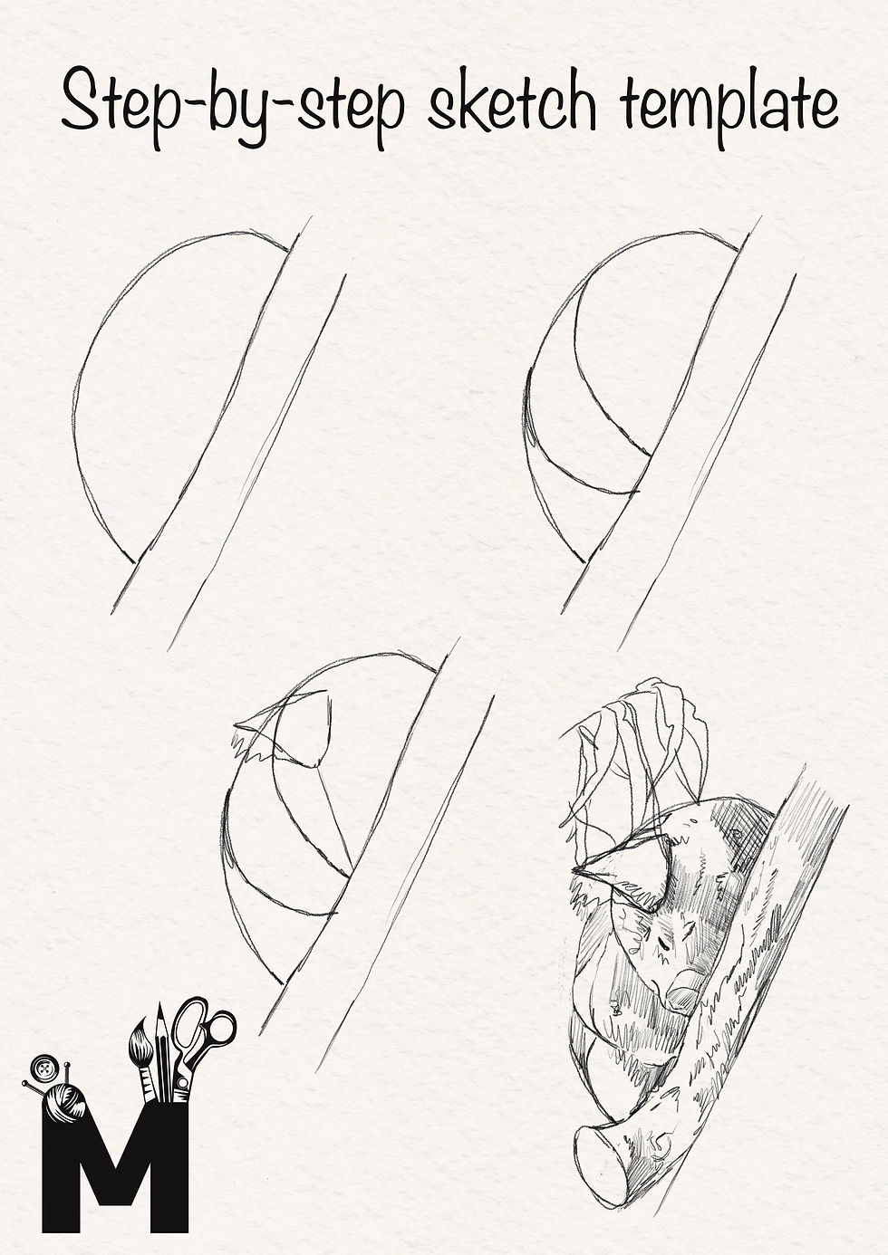 a sketch template of how to draw a Koala, from the basic shapes to a full pencils drawing