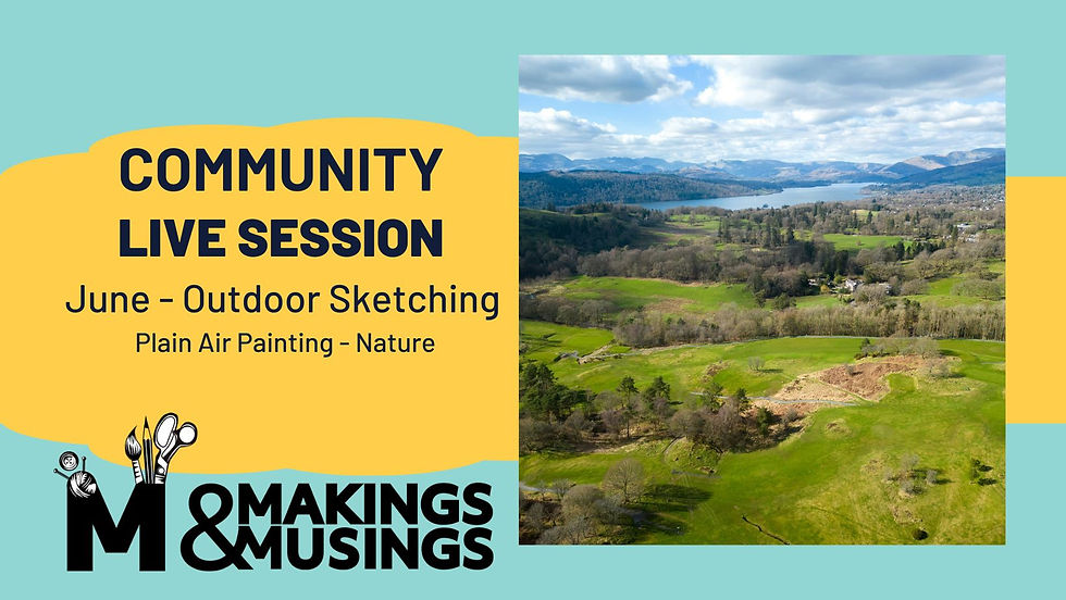 Sketching outdoors: Plein AIr Painting - Watercolours