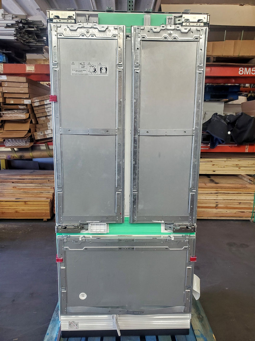 Thumbnail: MIELE MASTERCOOL FRENCH DOOR PANELED KF2981VI MINOR FREIGHT DAMAGE