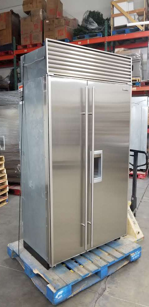 Thumbnail: #113 REFURBISHED SUB-ZERO 685/S 42" STAINLESS WATER/ICE DISPENSER REFRIG