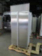 Thumbnail: *SUB-ZERO 36" SIDE BY SIDE BUILT-IN REFRIGERATOR WITH PERFECT STAINLESS DOORS
