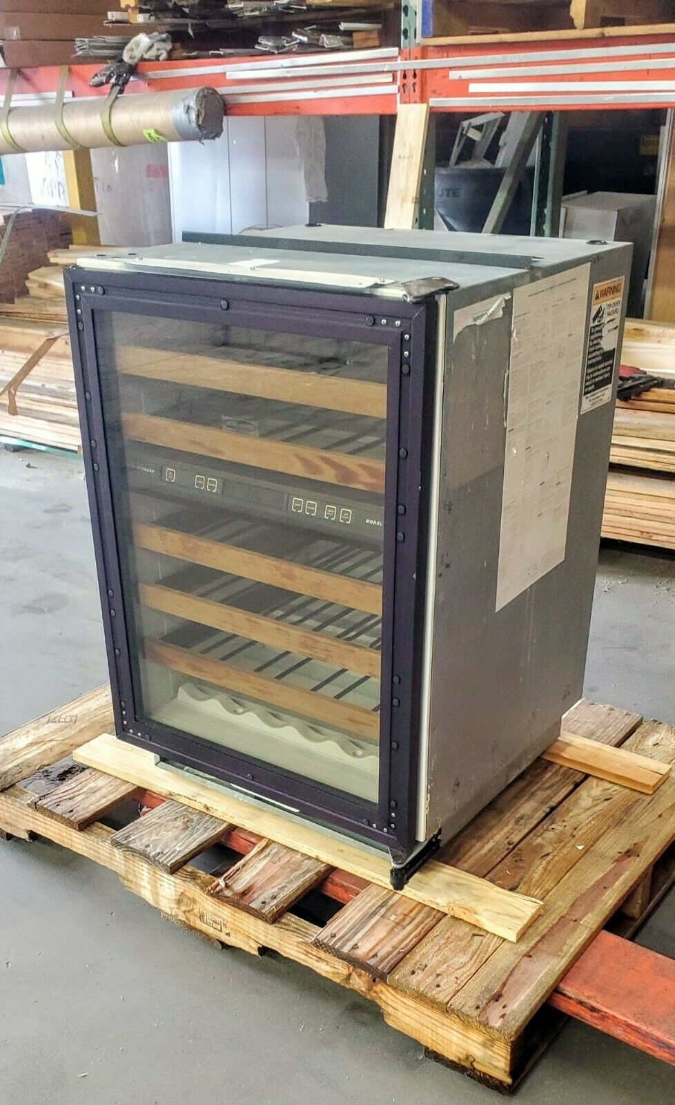 Thumbnail: SUB-ZERO 24" MODEL 424G/O WINE CHILLER REFRIGERATOR
