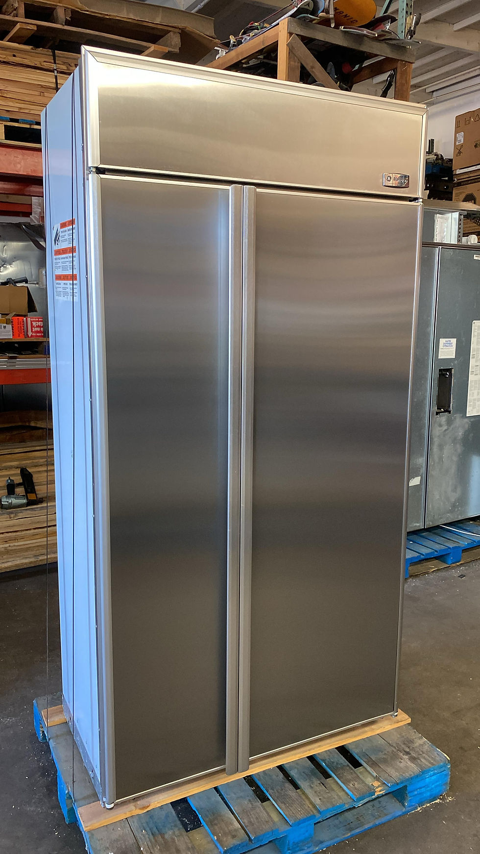 Thumbnail: #388 DISPLAY MODEL GE MONOGRAM 42" ZIS420NNII STAINLESS REFRIGERATOR