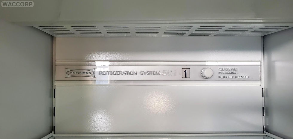 Thumbnail: #409 REFURBISHED SUB-ZERO 36" REFRIGERATOR PERFECT STAINLESS TUBE HANDLE