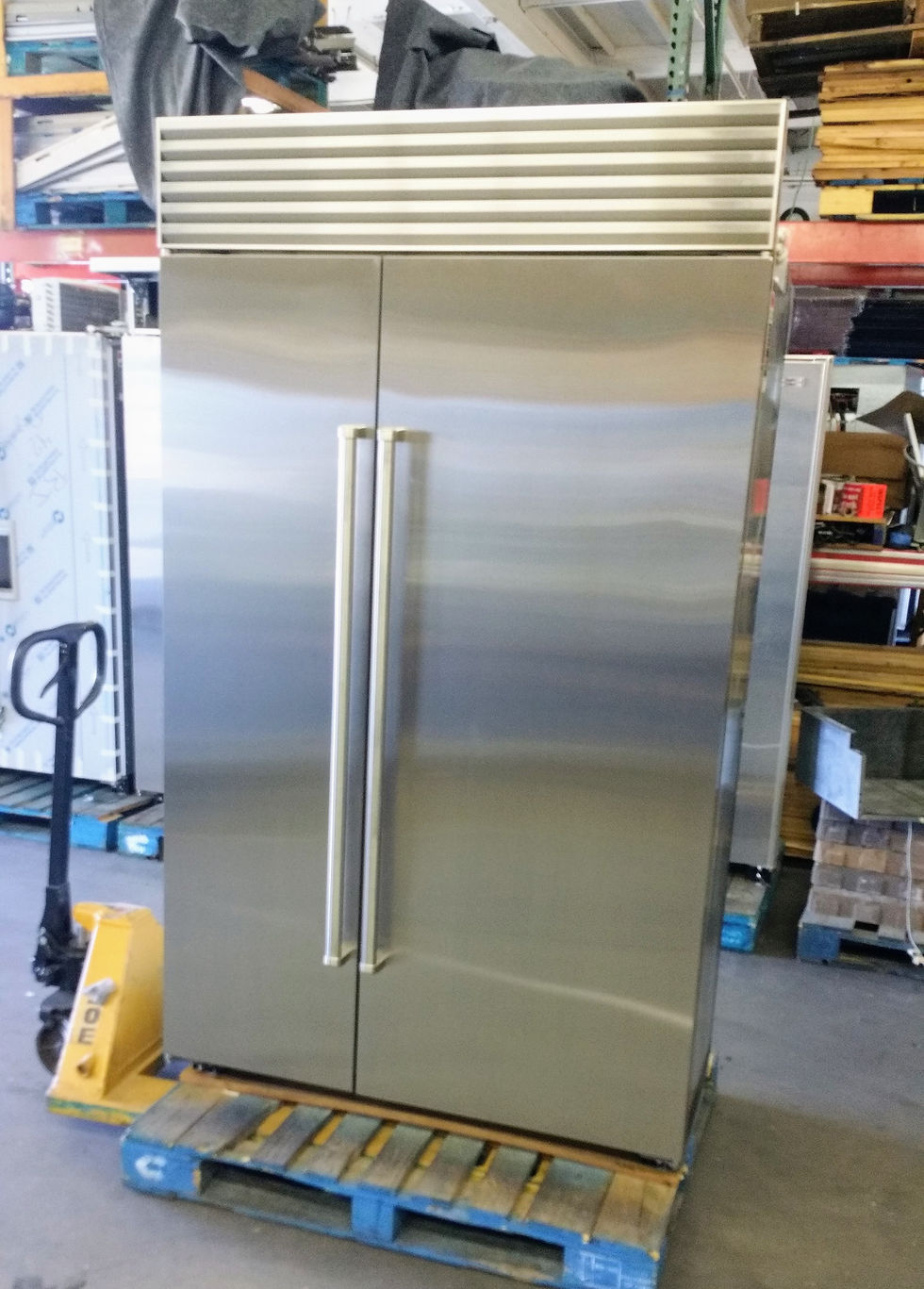 Thumbnail: #94 REFURBISHED 48" SUB-ZERO BI-48/S/PH REFRIGERATOR PERFECT STAINLESS