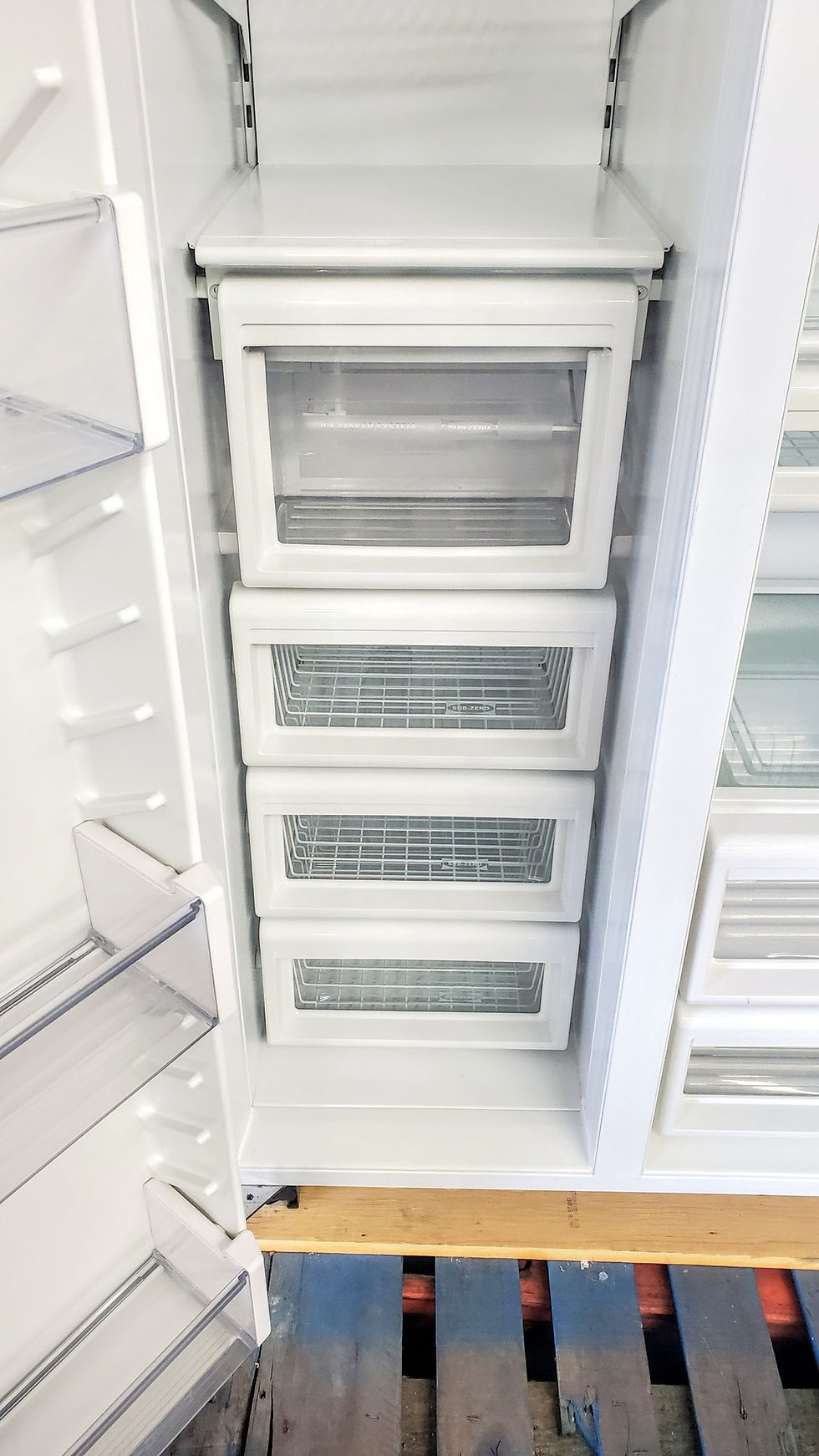 Thumbnail: #409 REFURBISHED 42" SUB-ZERO 642 CUSTOM INCLUDED PANELS REFRIGERATOR