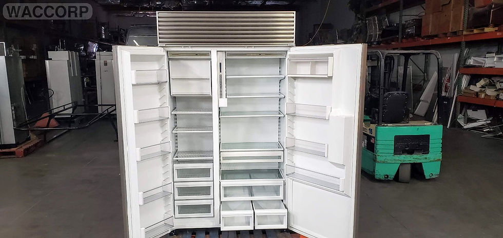 Thumbnail: #469 REFURBISHED SUB-ZERO 690 48" PERFECT STAINLESS REFRIGERATOR