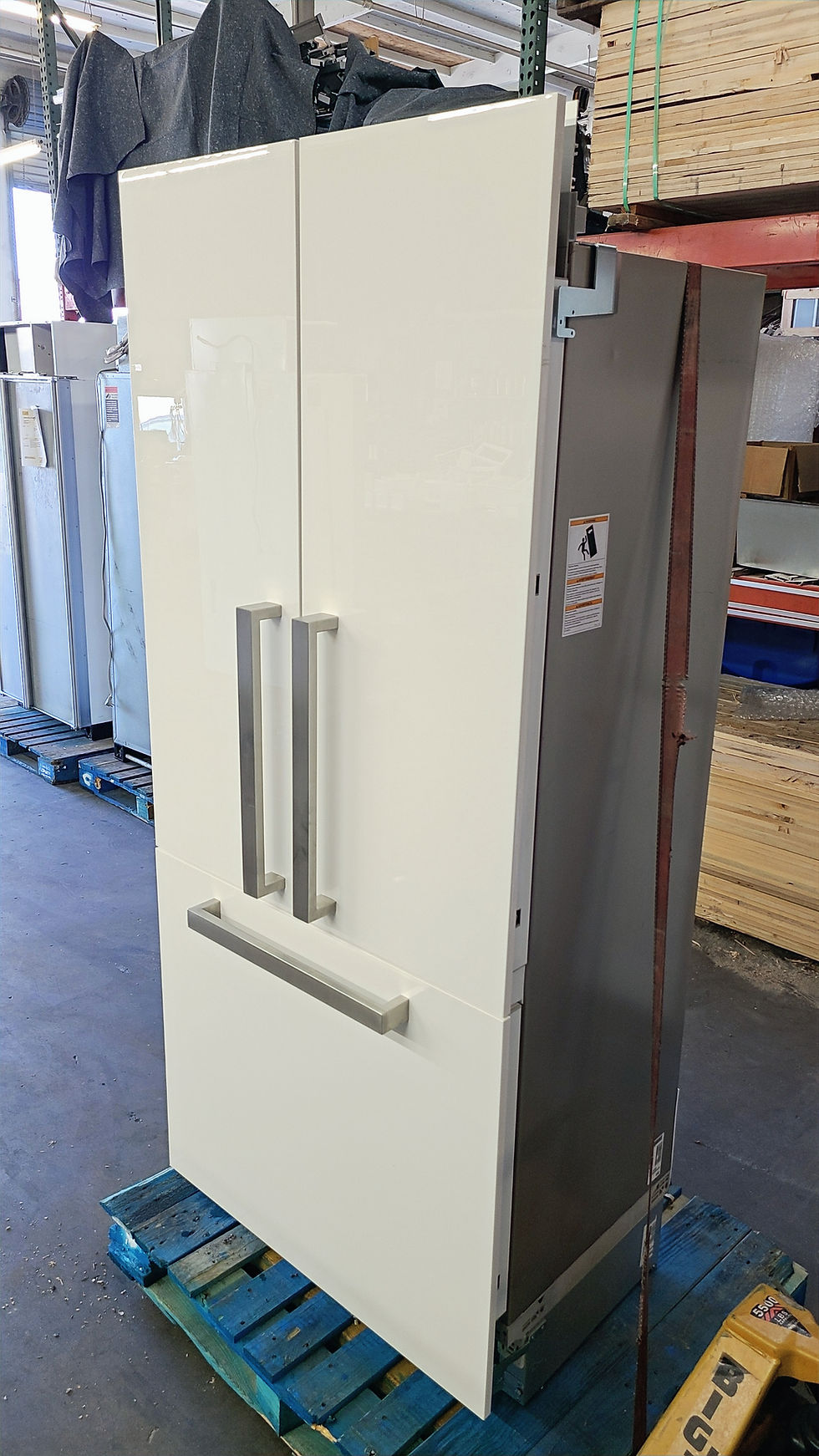Thumbnail: #4  FISHER & PAYKEL DCS 36" FRENCH DOOR PANEL-READY REFRIGERATOR