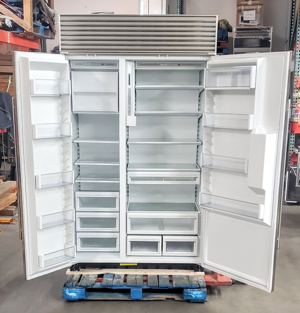 Thumbnail: SUB-ZERO 690/S 48" STAINLESS STEEL WATER/ICE DISP REFRIGERATOR