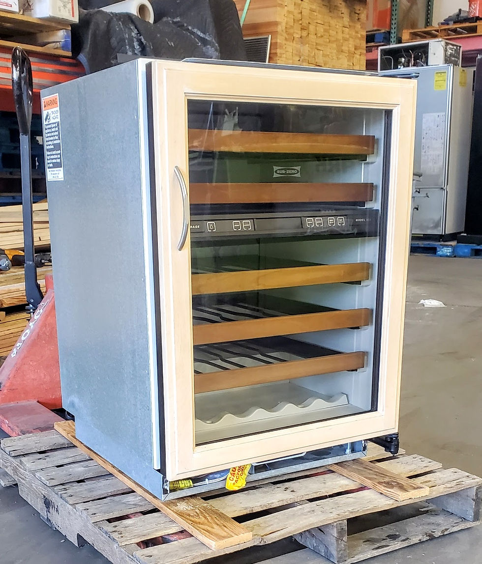 SUBZERO 24" MODEL 424G/O WINE CHILLER REFRIGERATOR waccorporation