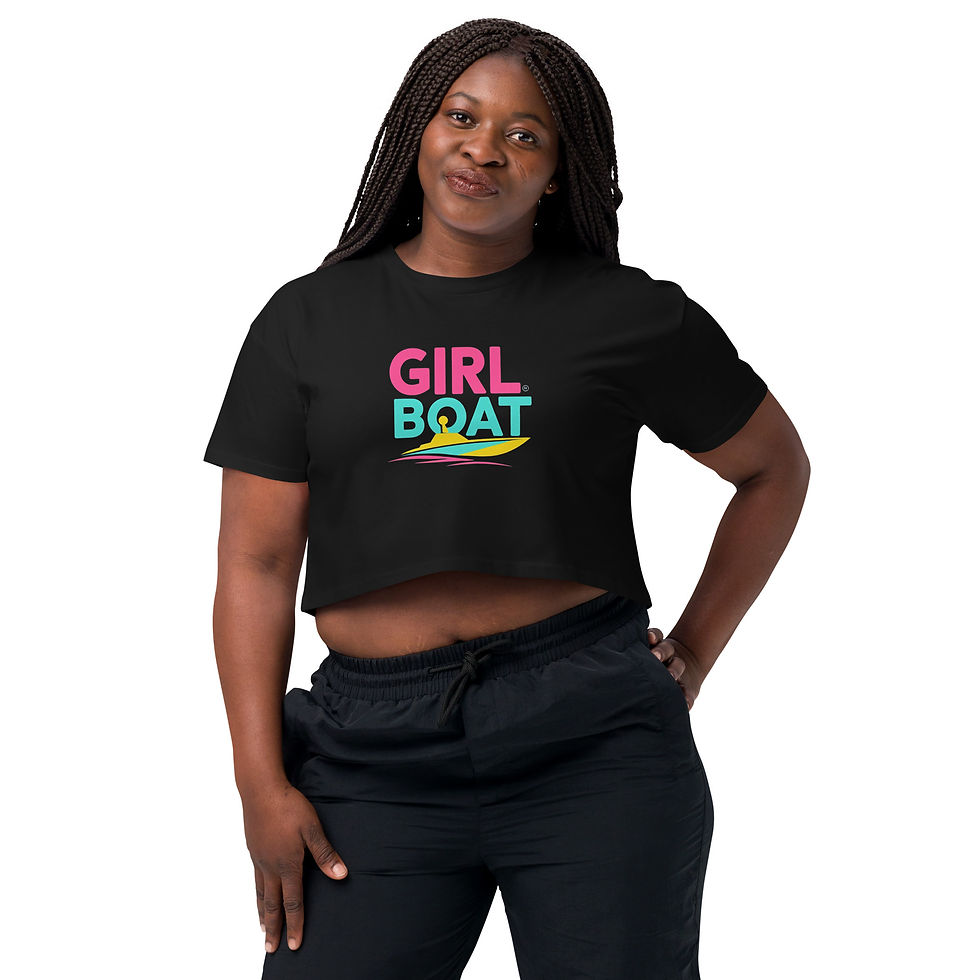 Thumbnail: GIRL BOAT  crop top