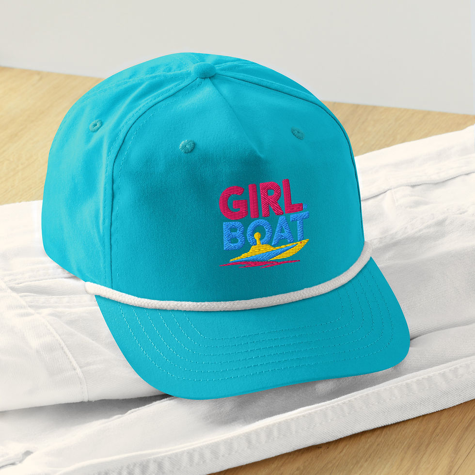 Thumbnail: Retro Girl Boat Rope Hat