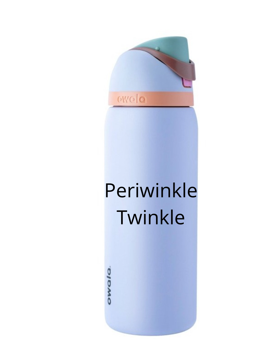 Thumbnail: Owala stainless steel FreeSip bottle in Light Purple