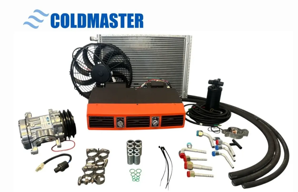 A/C Universal Kit Evaporator UnderDash 404B-100 H/C 12V Orange Special w/7B10