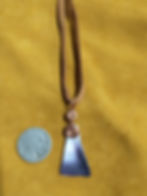 Thumbnail: Quahog shell pendant necklaces