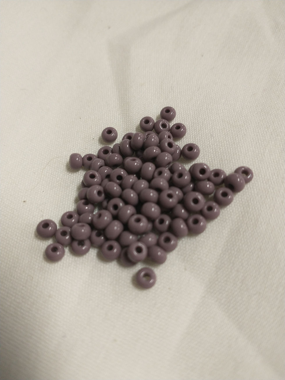 Thumbnail: Vintage Glass 6/0 Opaque Pony Beads