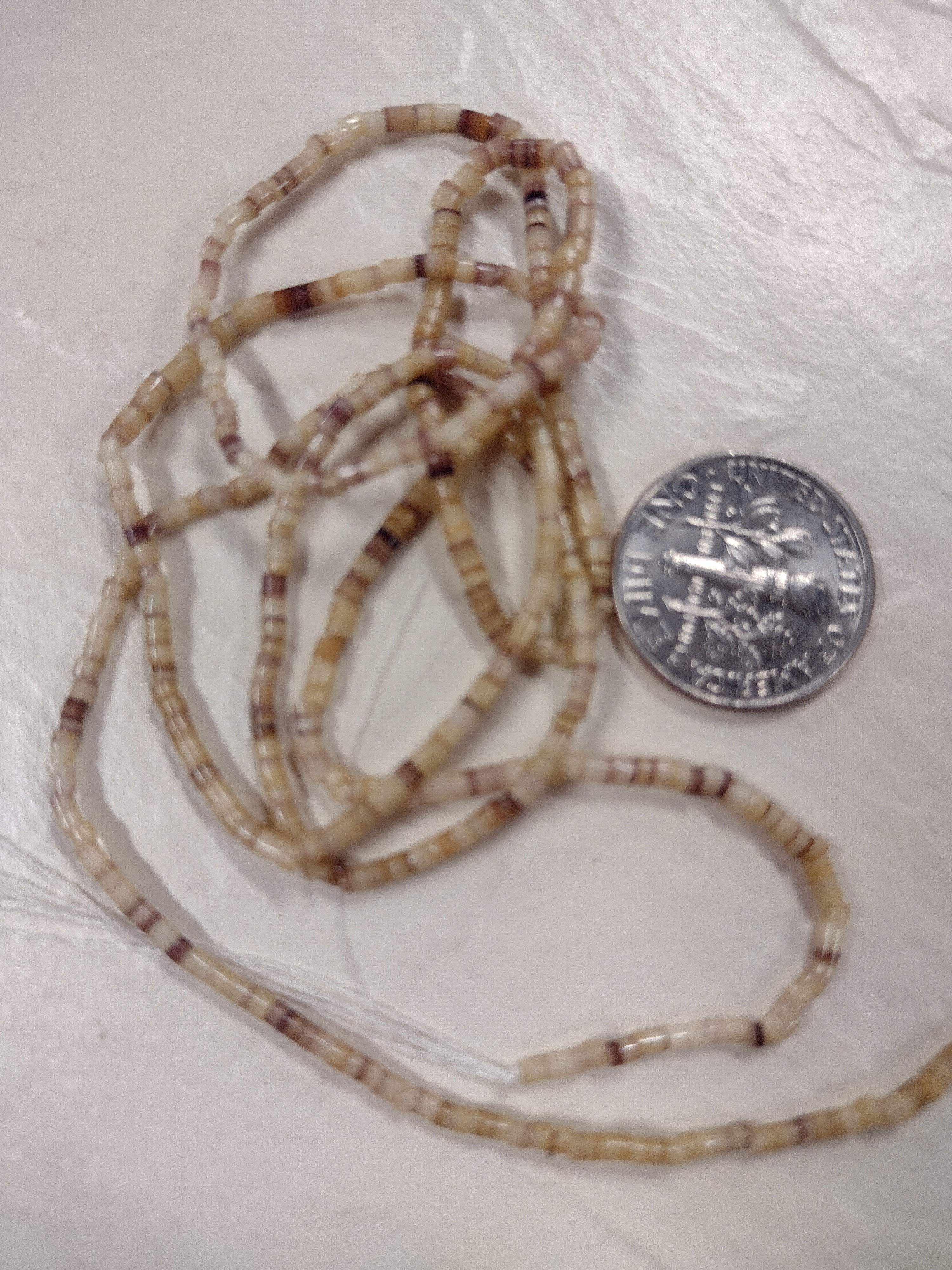 Heishi Pen shell beads