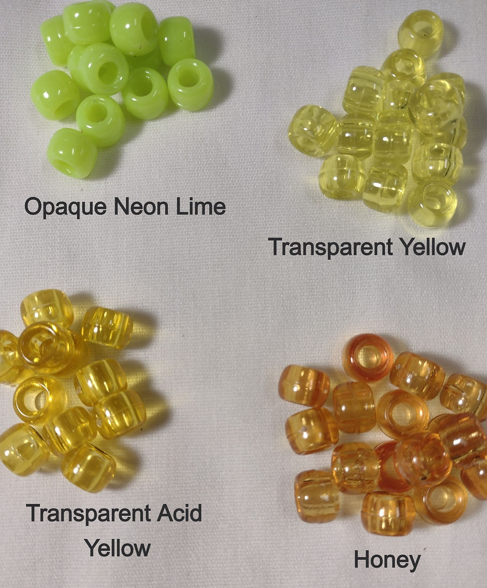 Thumbnail: Plastic Crow Beads 9mm