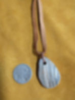 Thumbnail: Quahog shell pendant necklaces