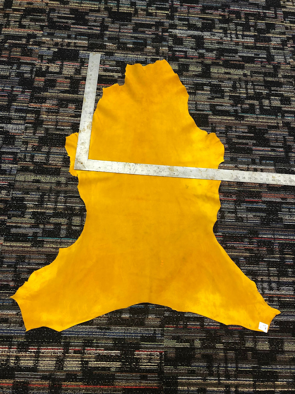 Thumbnail: Leather Deer Skin gold