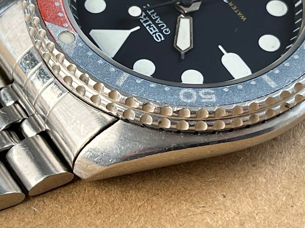 Thumbnail: Vintage 1980 Seiko 7548-700B Serviced JDM Divers Watch Original Patina