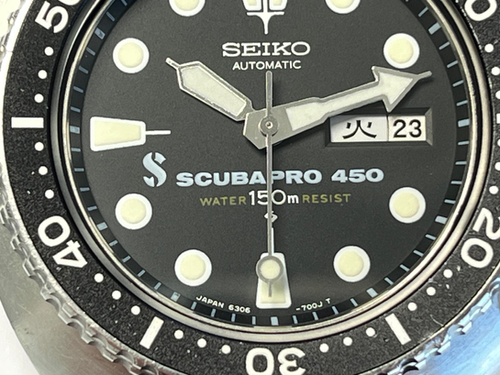 ち*ゲ様 SEIKO Scuba Pro 450 6306-700JT Seiko 6306-7001 Scubapro 450 – Belmont Watches