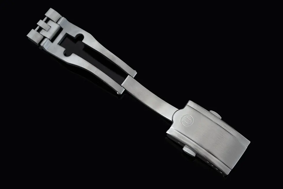 Thumbnail: Double Button Milled Z199 Clasp