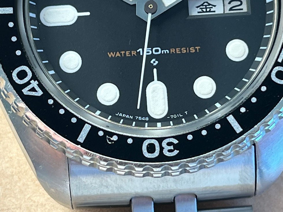 Thumbnail: Vintage 1980 Seiko 7548-7000 Serviced all Original JDM Dive Watch