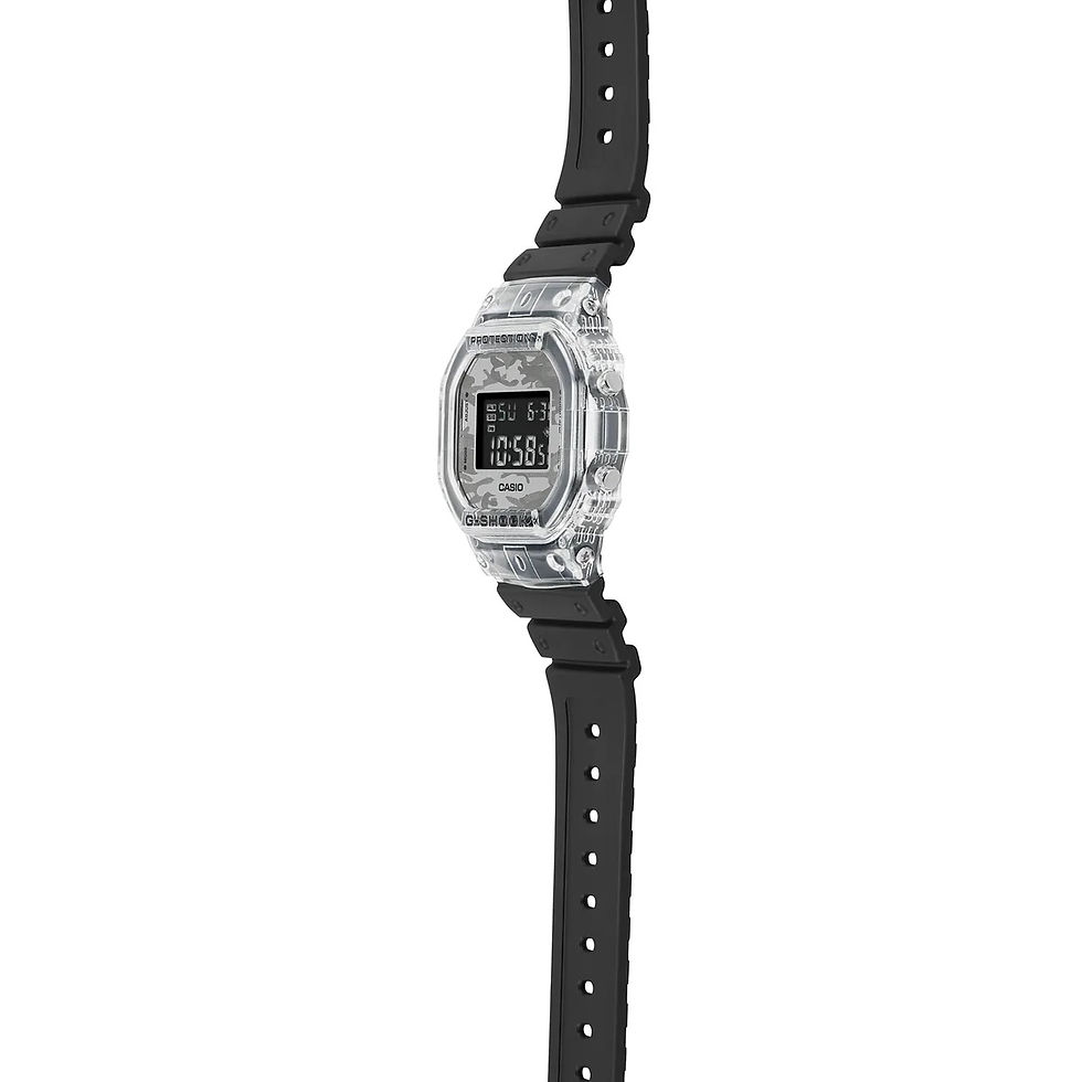 Thumbnail: G-Shock DW5600SKC-1D Camouflage Dial Translucent Bezel