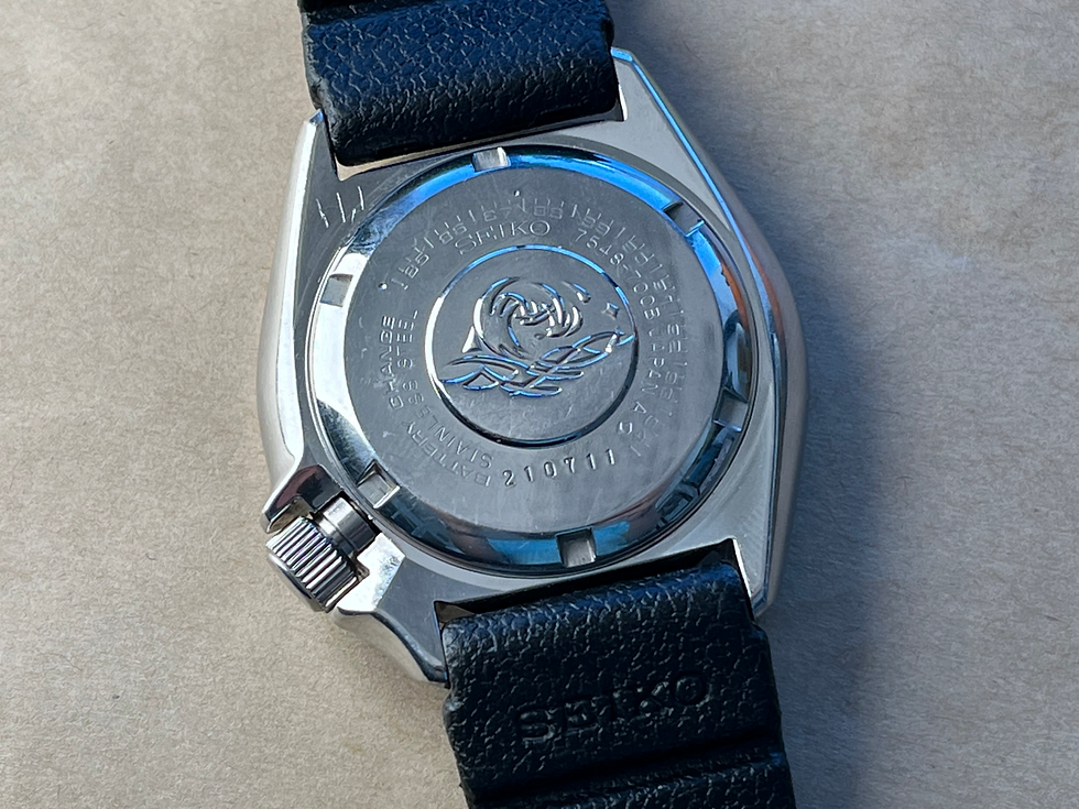 Thumbnail: Vintage 1982 Seiko 7548-700B Serviced Rare JDM Divers Watch