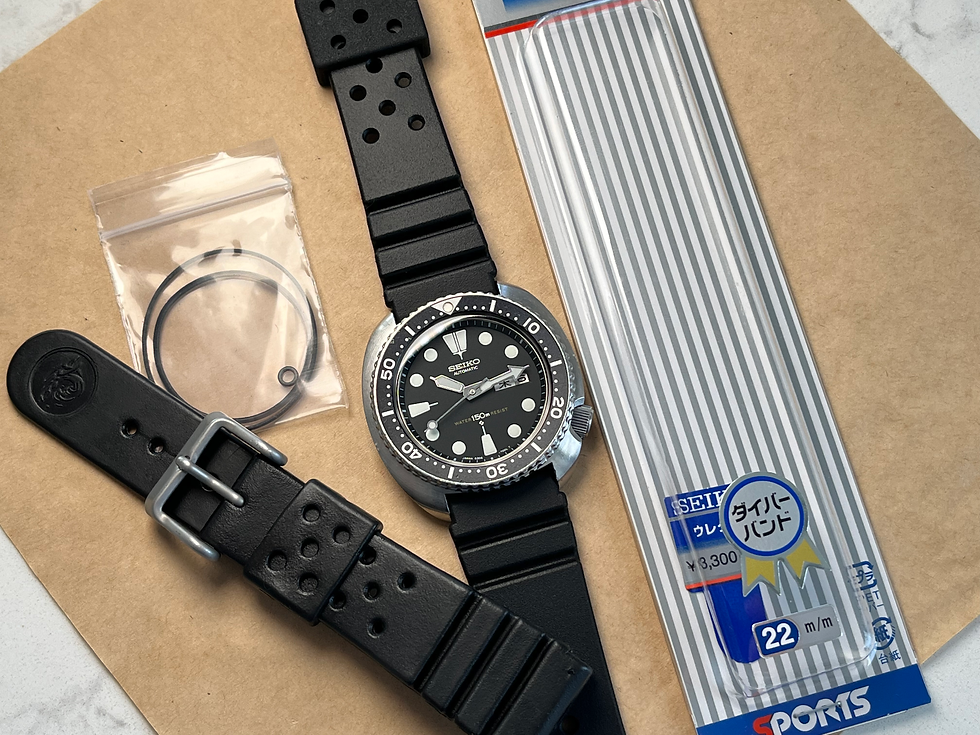 Thumbnail: Vintage 1979 Seiko 6306-7001 Serviced Rare JDM Divers Watch All Original