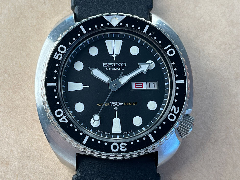 Thumbnail: Vintage 1978 Seiko 6306-7001 Serviced Rare JDM Divers Watch All Original