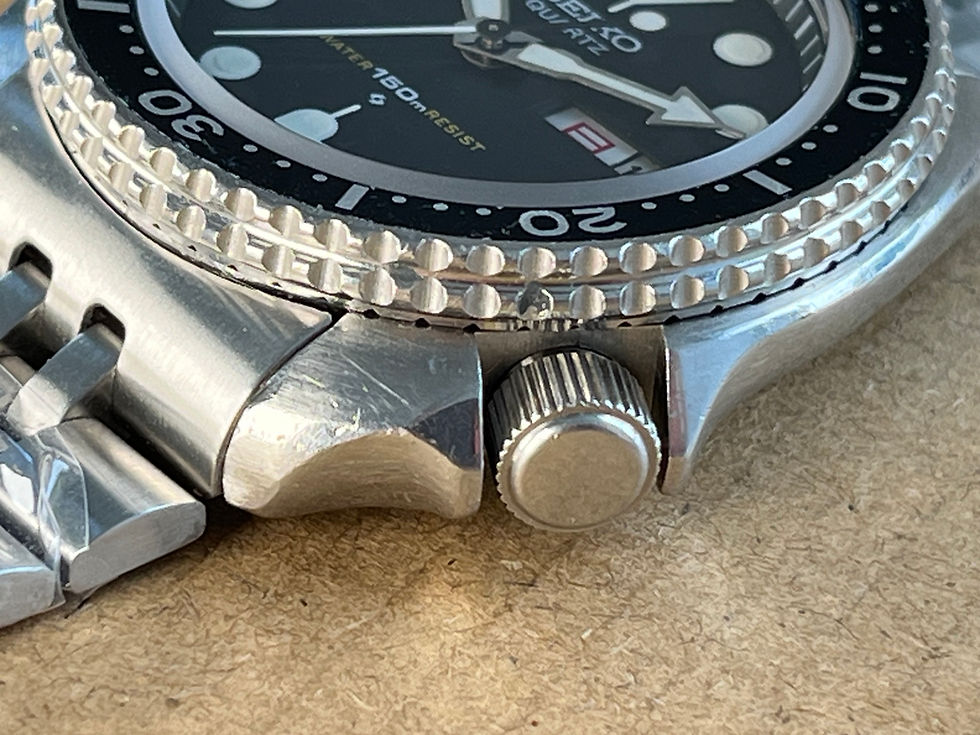 Thumbnail: Vintage 1980 Seiko 7548-7000 Box and Papers all Original Serviced Z199 Bracelet