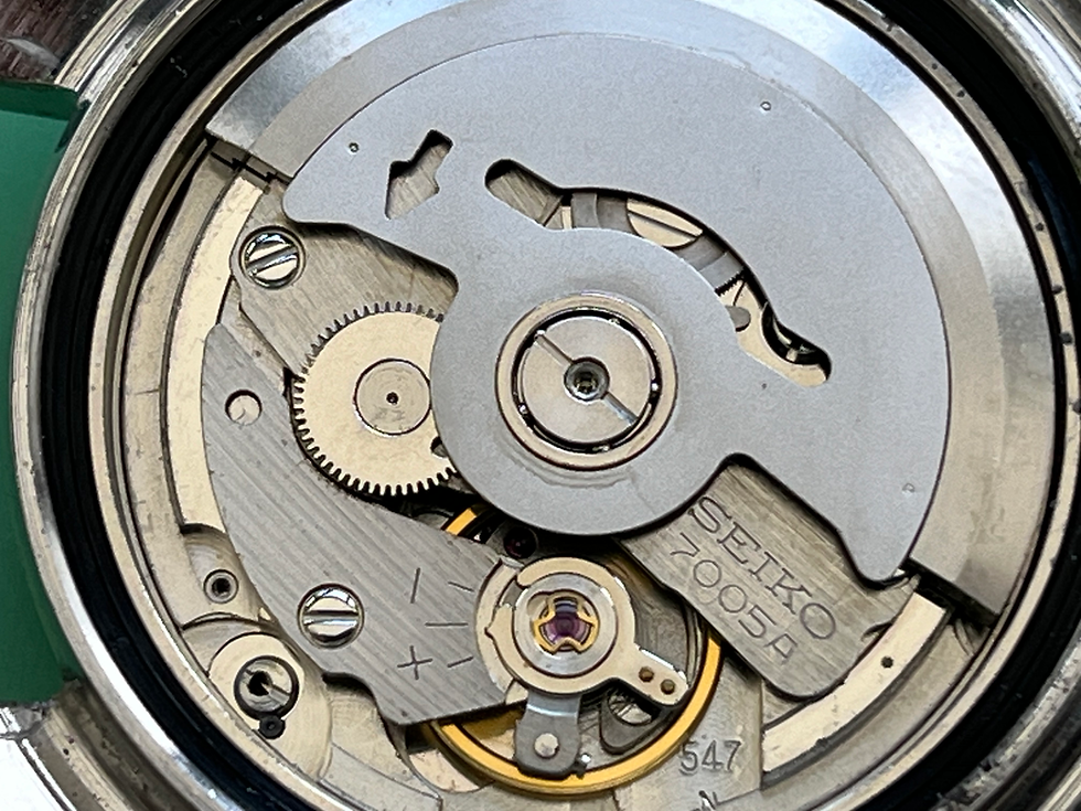 Thumbnail: Vintage 1970 Seiko 7005-8030 Serviced "MAC-V-SOG" Original