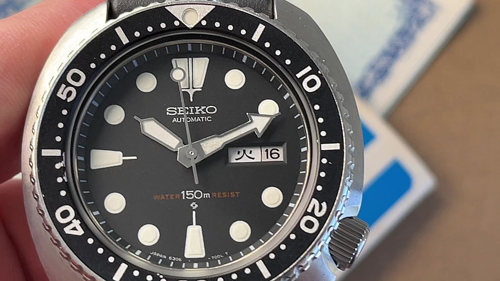 Thumbnail: Vintage 1979 Seiko 6306-7001 Box & Papers Serviced All Original